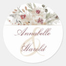 Search for marsala wedding stickers Floral