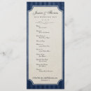 Search for navy wedding programs Vintage