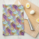 Search for purple christmas tea towels Watercolor