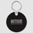 Search for autism support key rings Month