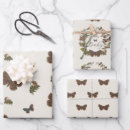 Search for woodland baby shower wrapping paper Butterfly