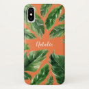 Search for palm tree leaves iphone cases Leaf