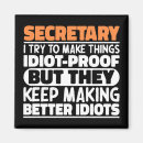 Search for secretary magnets Business