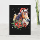 Search for funny horse christmas cards Winter
