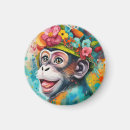 Search for happy monkey magnets Animal