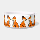 Search for orange pet bowls Fox