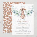 Search for modern safari baby shower invitations Cute animals