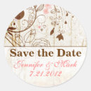 Search for vintage save the date stickers Shabby