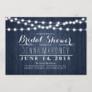 Search for light blue bridal shower invitations Country