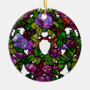 Search for stained glass art christmas tree decorations Antique