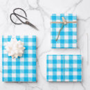 Search for blue buffalo plaid wrapping paper Cute