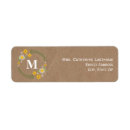Search for rustic daisy return address labels Flowers