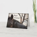 Search for farm animal birthday cards Horses