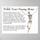 Search for funny bone posters Skeleton