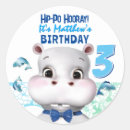 Search for hippo birthday stickers Animal