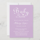 Search for purple bloom invitations Lavender