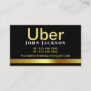 Search for ride share business cards Uber
