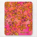 Search for pop flowers mouse mats Pink