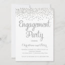 Search for foil engagement party invitations Vintage