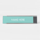 Search for teal name plates Elegant