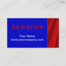 Search for democratic business cards Blue