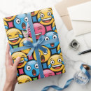 Search for emoji wrapping paper Cute