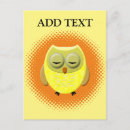 Search for cool birds postcards Owl