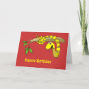 Search for reptile birthday cards Snake