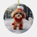 Search for toy poodle christmas tree decorations Dog