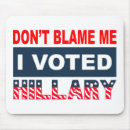 Search for hillary mouse mats Election