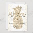 Search for golden pineapple invitations Summer