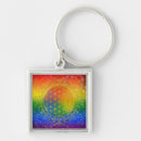 Search for rainbow flower key rings Gay