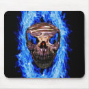 Search for fire skull mouse mats Red