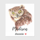 Search for cute owl art stickers Animal