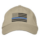 Search for black line hats Police