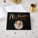 Search for 70th birthday guest books Modern