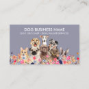 Search for dog walker business cards Veterinarian dog care