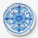 Search for ceramic plates Blue and white