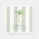 Search for coastal napkins Palm tree