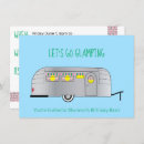 Search for retro camper invitations Glamping
