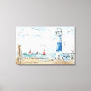Search for blue and white canvas prints Nautical