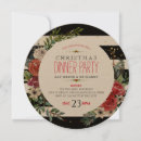 Search for black and white christmas invitations Wreath