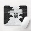 Search for brick wall mouse mats Bricks