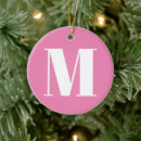 Search for initial christmas tree decorations White