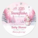 Search for pink snowflakes stickers Mother to be