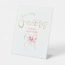 Search for bridal shower favor signs Coquette