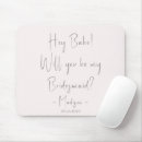 Search for bridesmaid mouse mats Blush pink