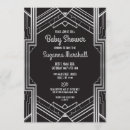 Search for silver art deco invitations Gatsby