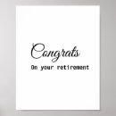 Search for congrats signs Happy retirement