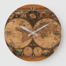 Search for antique world map clocks Cartography